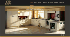 Desktop Screenshot of canddcabinets.com